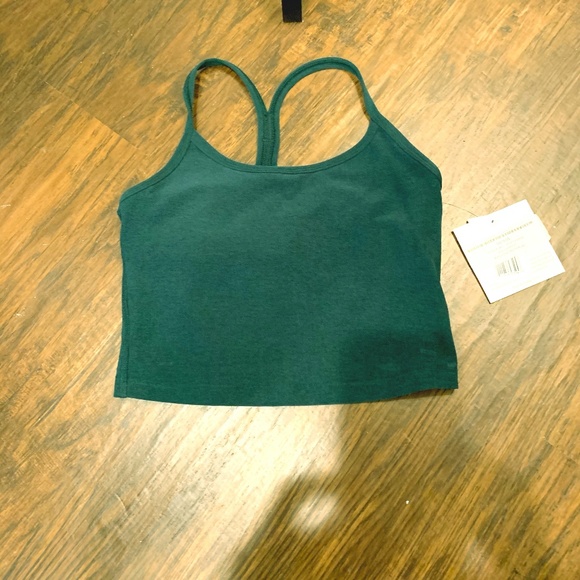 Beyond Yoga Space Dye Crop Tank Hunter 